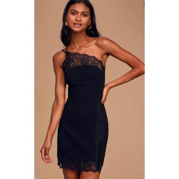 Free People Premonitions Bodycon Dress in Black XS - Picture 8 of 12